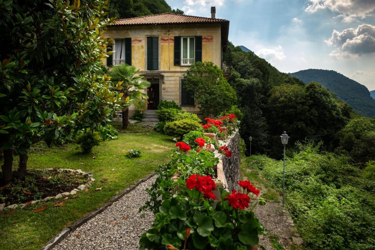 B&B Villa Le Ortensie Faggeto Lario 外观 照片
